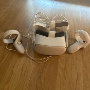 Meta quest 2 with charger, controller and headset